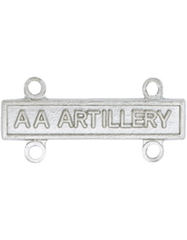 AA Artilery Qualification Bar or Q Bar - Saunders Military Insignia