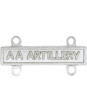AA Artilery Qualification Bar or Q Bar - Saunders Military Insignia