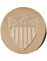 Adjutant General Enlisted Branch Of Service Metal badge - Saunders Military Insignia