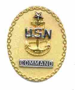 Advisor E8 Command Navy Enlisted Badge - Saunders Military Insignia