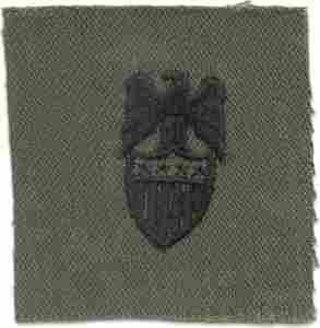 Aide General 4 Star Army Branch of Service insignia