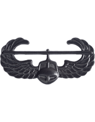 Air Assault Badge in black metal - Saunders Military Insignia