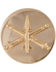 Air Defense Artillery Enlisted Branch Of Service Metal badge - Saunders Military Insignia