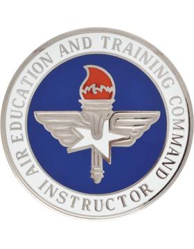 Air Force Air Education and Training Command Instructor ID Badge