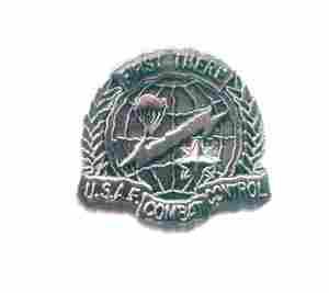 Air Force Combat Control Team badge in old silver finish
