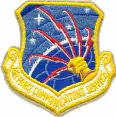 Air Force Communications Command Color Patch - Saunders Military Insignia