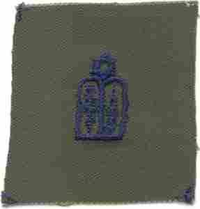 AIR FORCE JEWISH CHAPLAIN BADGE IN SUBDUED CLOTH