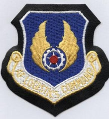 Air Force Logistics Command Patch on Leather - Saunders Military Insignia