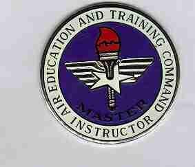 Air Force Master Air Training Command Instructor Badge