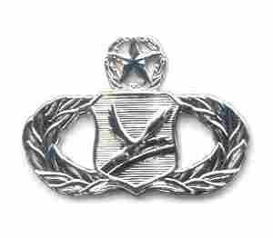 Air Force Master Chapel Management Badge