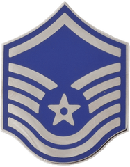 Air Force Master Sergeant Chevron in metal - Saunders Military Insignia