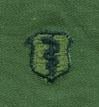 Air Force Physician Badge in subdued cloth - Saunders Military Insignia