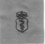 Air Force Physician Chief Badge in subdued cloth
