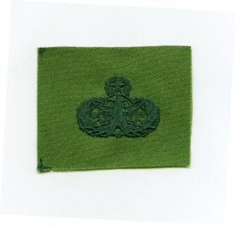 AIR FORCE PILOT WING OR BADGE IN SUBDUED CLOTH - Saunders Military Insignia