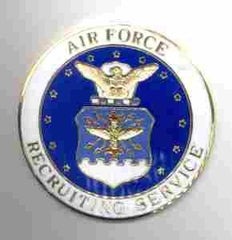 Air Force Recruiting Service badge - Saunders Military Insignia