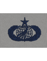 AIR FORCE SENIOR ACQUISITION BADGE ON ABU CLOTH - Saunders Military Insignia