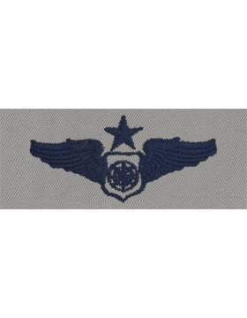 AIR FORCE SENIOR AIR BATTLE BADGE ON ABU CLOTH - Saunders Military Insignia