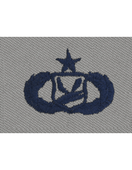 AIR FORCE SENIOR CHAPEL MANAGEMENT BADGE ON ABU CLOTH - Saunders Military Insignia