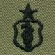 AIR FORCE SENIOR DENTIST BADGE ON ABU CLOTH - Saunders Military Insignia