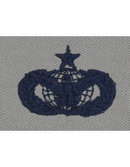 AIR FORCE SENIOR LAW ENFORCEMENT BADGE ON ABU CLOTH - Saunders Military Insignia