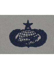 AIR FORCE SENIOR MANPOWER AND PERSONNEL BADGE ON ABU CLOTH - Saunders Military Insignia