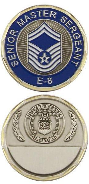 Air Force Senior Master Sergeant challenge coin