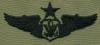 AIR FORCE SENIOR OFFICER AIRCREW BADGE IN ABU CLOTH