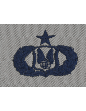 AIR FORCE SENIOR OPERATIONS SUPPORT BADGE ON ABU CLOTH