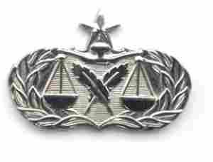 Air Force Senior Paralegal Badge