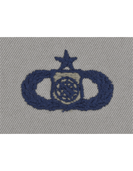 AIR FORCE SENIOR WEAPONS CONTROLLER BADGE ON ABU CLOTH - Saunders Military Insignia
