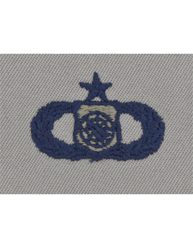 AIR FORCE SENIOR WEAPONS CONTROLLER BADGE ON ABU CLOTH
