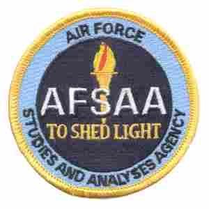 Air Force Studies Analyses Patch