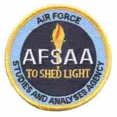 Air Force Studies Analyses Patch - Saunders Military Insignia