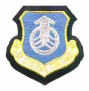Air Force System Command Patch on Leather