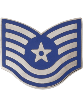 Air Force Technical Sergeant metal chevron - Saunders Military Insignia