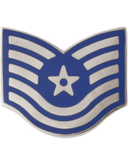 Air Force Technical Sergeant metal chevron - Saunders Military Insignia