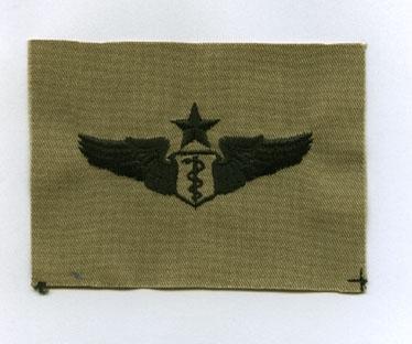 AIR FORCECHIEF FLIGHT SURGEON WING IN SUBDUED CLOTH