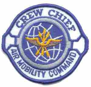 Air Mobility Command Crew Chief - Saunders Military Insignia