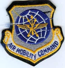 Air Mobility Command Patch With Velcro Backing - Saunders Military Insignia