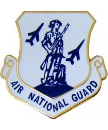 Air National Guard Crest - Genuine US Military Insignia Specified