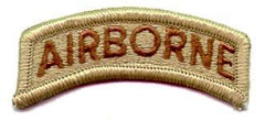 Airborne , Desert tab - Saunders Military Insignia