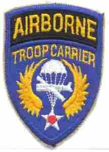 Airborne Troop Carrier (AAF) cloth patch - Saunders Military Insignia