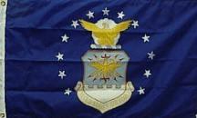 AIRFORCE POLYESTER FLAG - Saunders Military Insignia