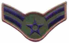 Airman 1st Class, USAF Chevron (1994- - Saunders Military Insignia