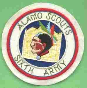 Alamo Scout Patch, Handmade