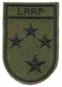Americal Division Long Range Reconnaissance Patrol Subdued Cloth Patch - Saunders Military Insignia