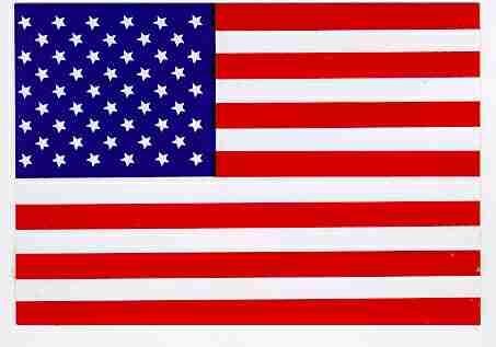 American Flag decal vinyl adhesive