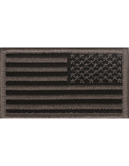 USA Flag Patch 3.5\" X 2\"- Velcro - ACU Digital Camo