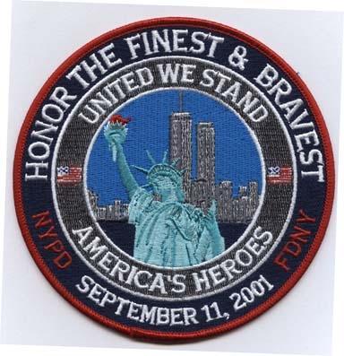 America's Heroes Patch - Saunders Military Insignia