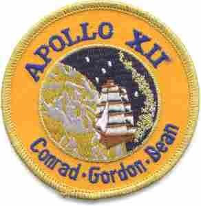 APOLLO 12 Patch, 3 inch - Saunders Military Insignia